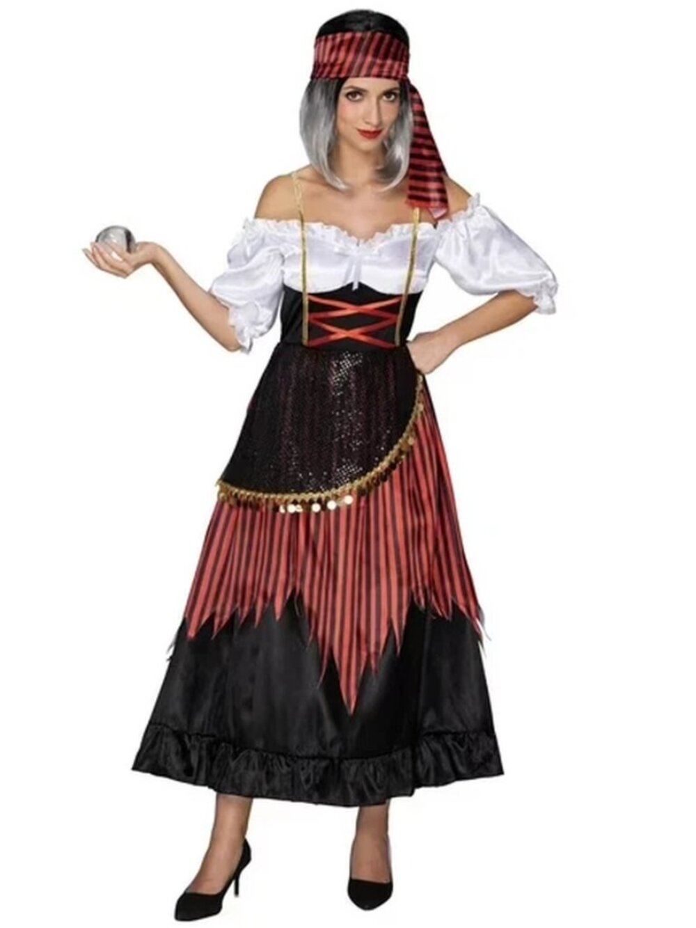 Partyholic Woman's Buccanner Pirate Costume